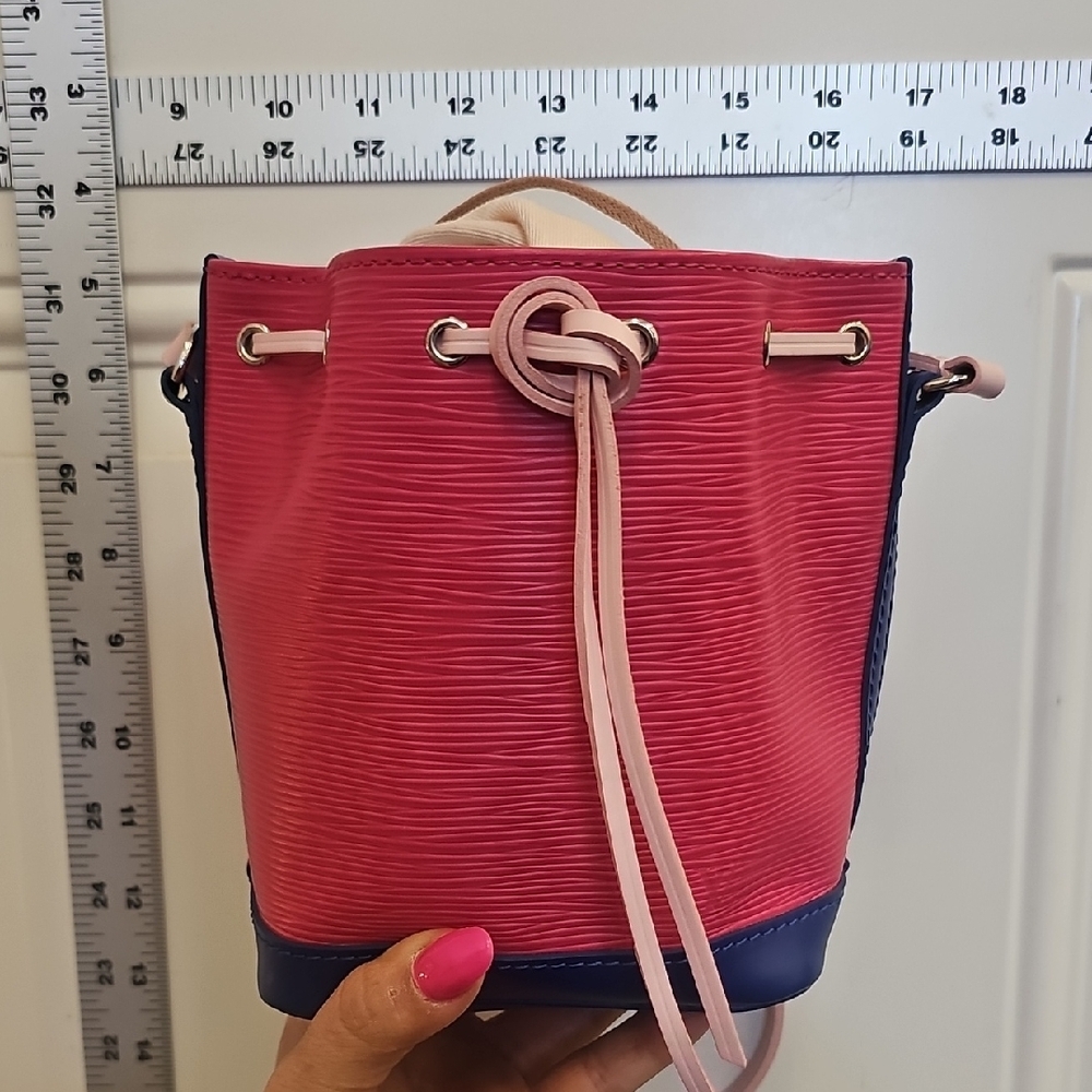 Vuitton, Pink, Nano, 2016, Mini, Bucket Bag, Purse, Spring, Collection, Luxury